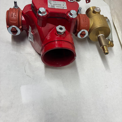 VICTAULIC S040UMC101 4" MANIFOLD CHECK ASSY. LEFT HAND W/ CONTROL VALVE/HOSE GXG UNIVERSAL