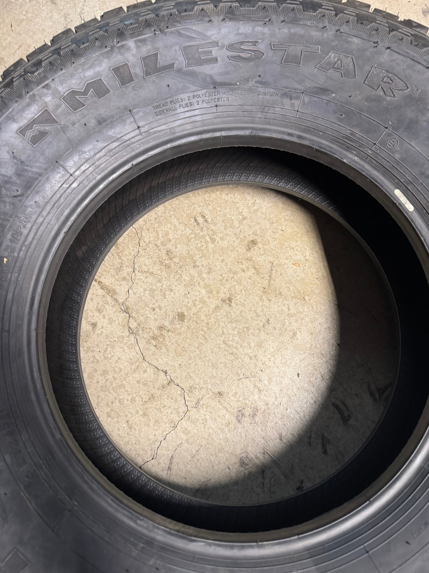 NOS MILESTAR PATAGONIA A/TR BSW LT 275 70 17 121/118R 10PLY ALL TERRAIN TIRE 22139001