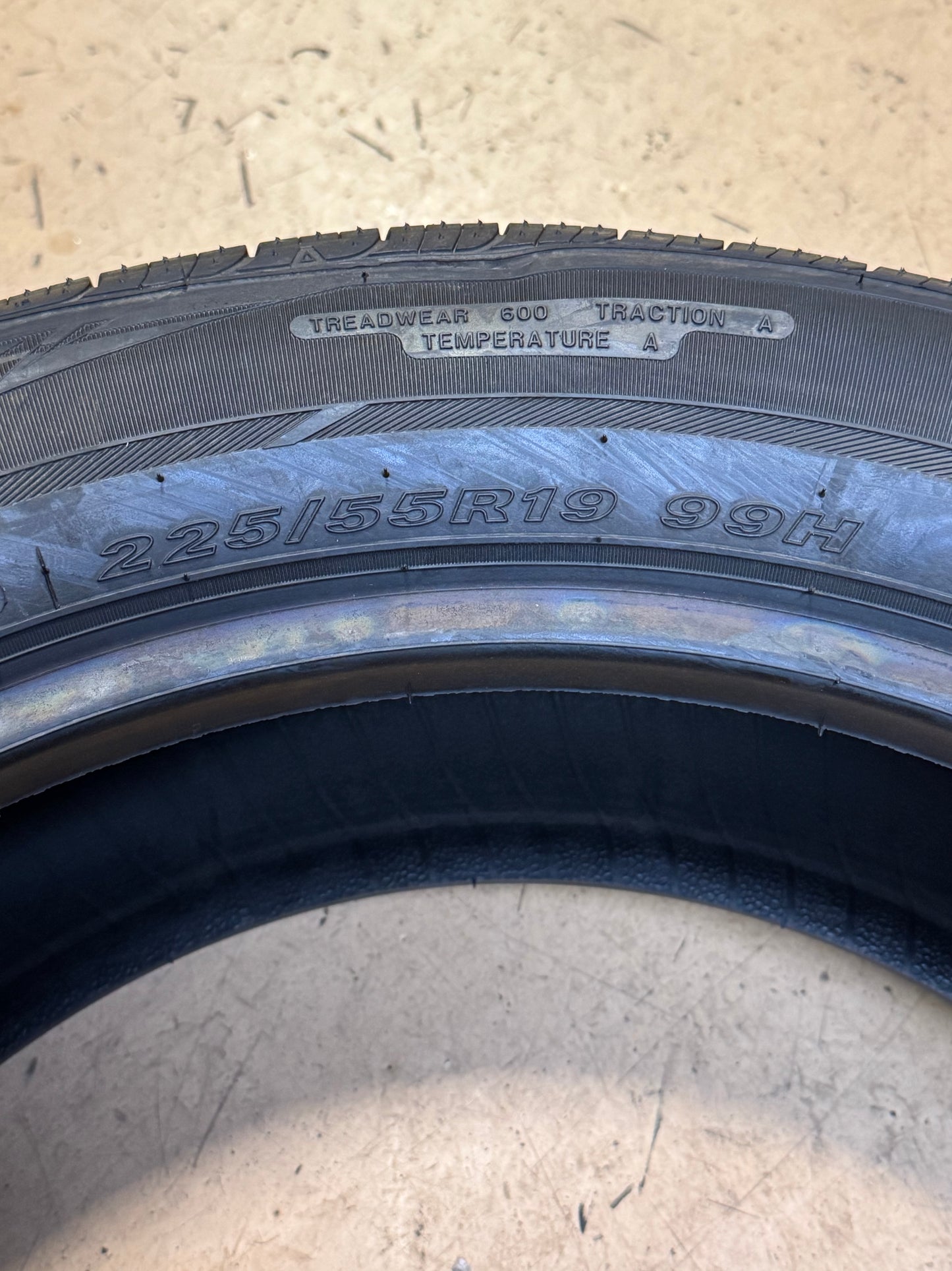 2 NEXEN NPRIZ AH8 BSW P 225 55 19 99H ALL SEASON TIRE 15360NXK