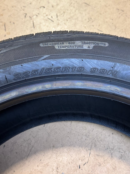 2 NEXEN NPRIZ AH8 BSW P 225 55 19 99H ALL SEASON TIRE 15360NXK