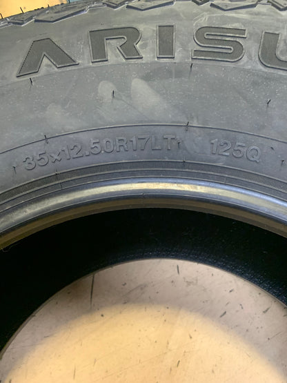 ARISUN ARESTA A/T ZG06 BSW LT 35 12.5 17 125Q 10PLY ALL TERRAIN TIRE TH41723