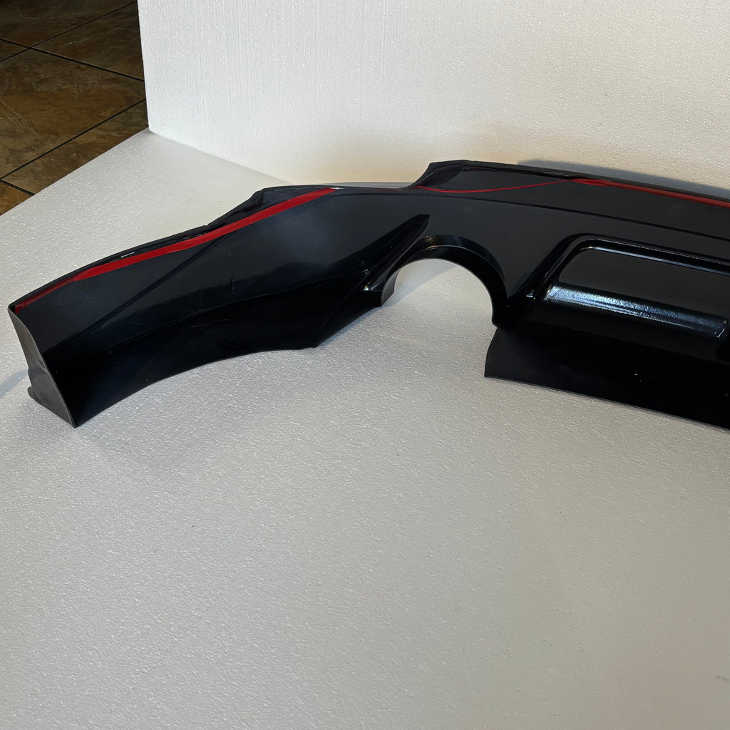 FRONT AND REAR LIP FOR MAZDA CX-5 22-24 GLOSS BLACK