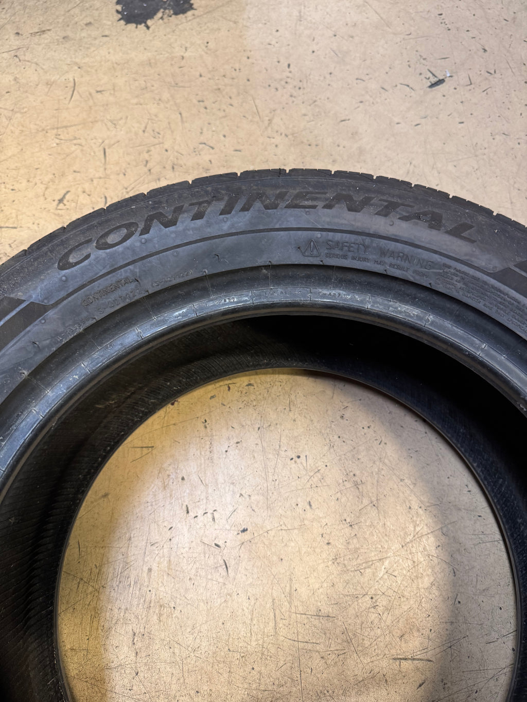 USED CONTINENTAL CONTROLCONTACT TOUR M A/S BSW P 215 55 16 97H XL TIRE 15575180000