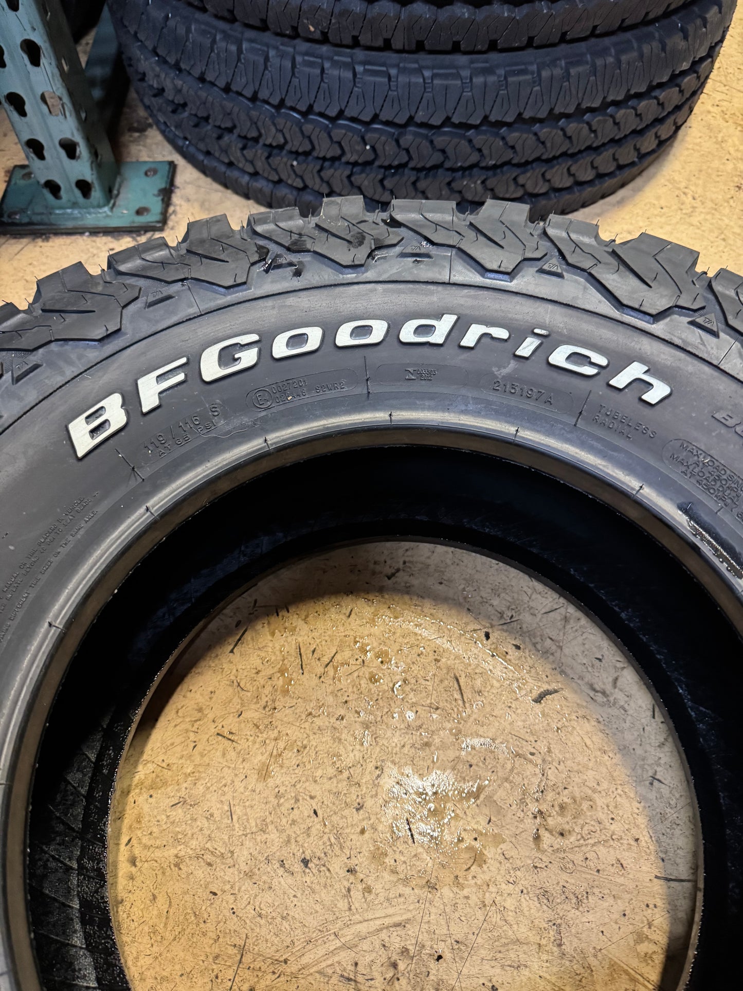 BFGOODRICH ALL TERRAIN T/A K02 RWL LT 275 70 16 119/116S 8PLY ALL TERRAIN TIRE 97884
