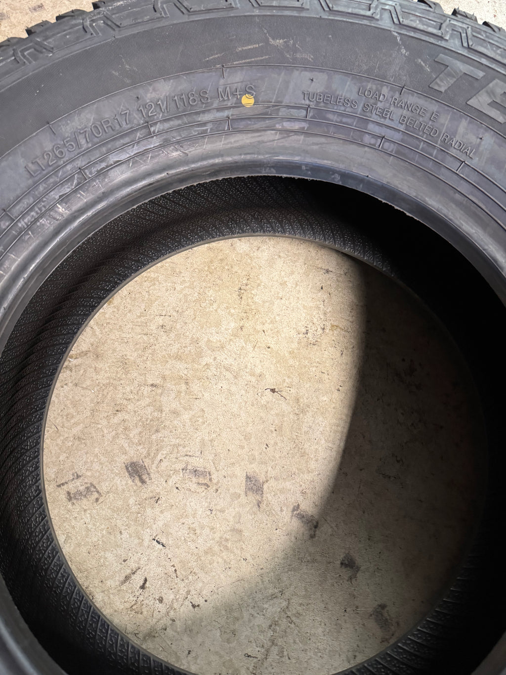 2 NOS FINALIST TERRENO A/T BSW LT 265 70 17 121/118S 10PLY ALL TERRAIN TIRE LLLT41