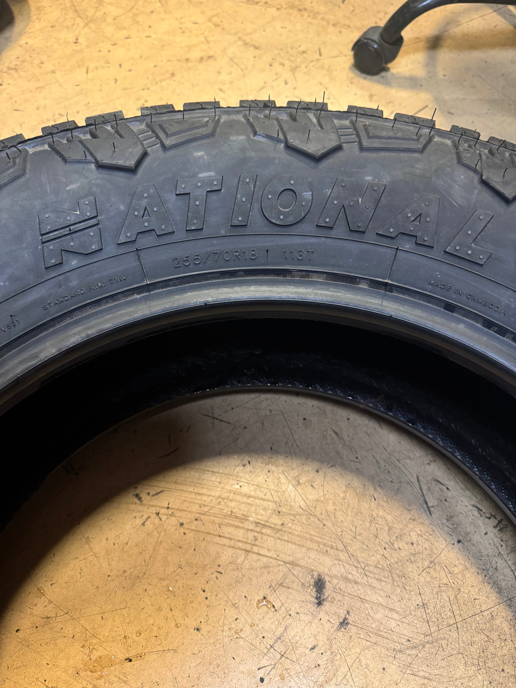 NATIONAL COMMANDO AT4S BSW P 255 70 18 113T ALL TERRAIN TIRE NLT52