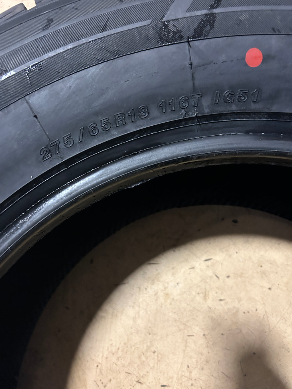 YOKOHAMA ICE GUARD IG51V BSW P 275 65 18 116T WINTER TIRE 110151152