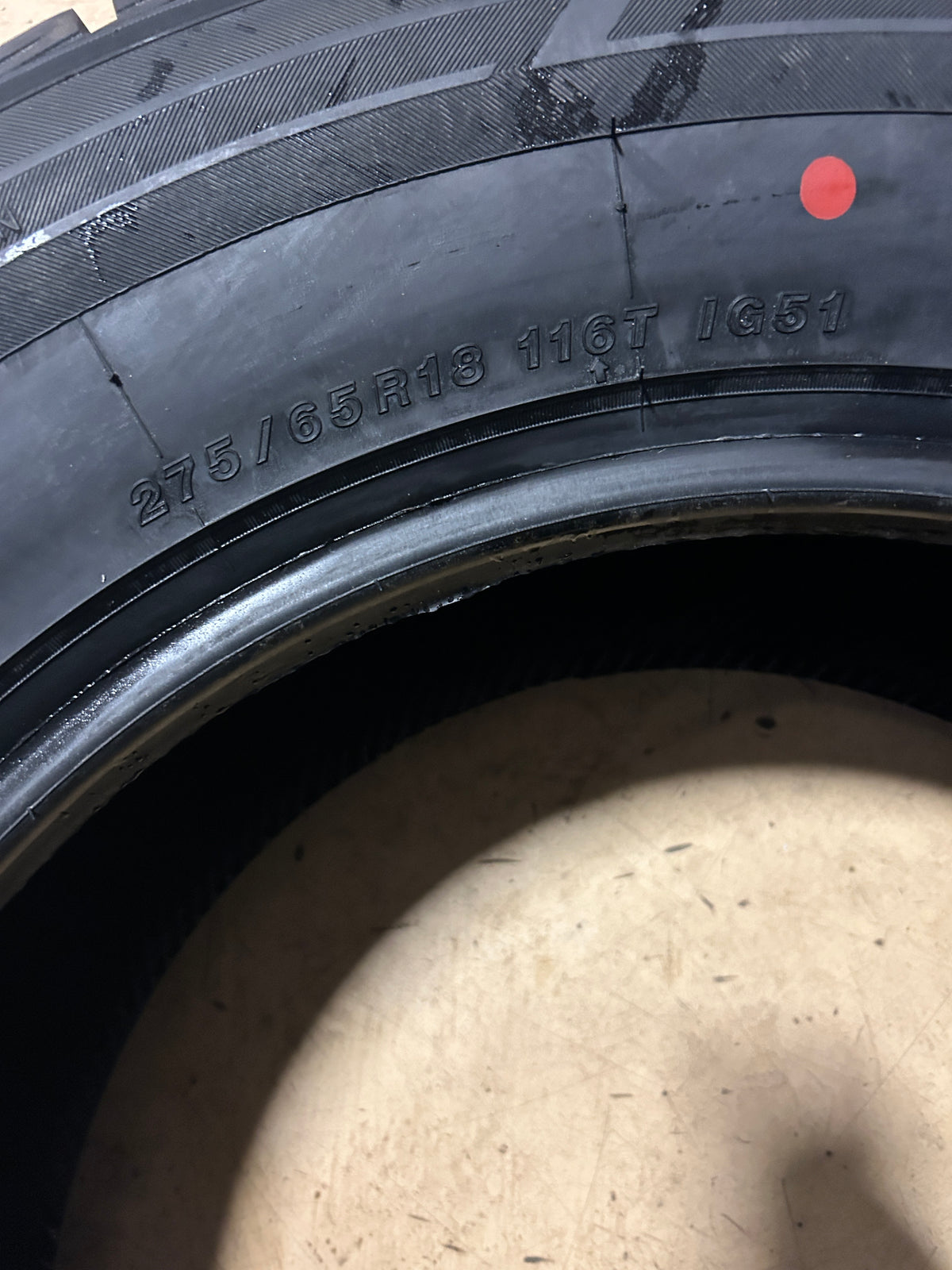 YOKOHAMA ICE GUARD IG51V BSW P 275 65 18 116T WINTER TIRE 110151152