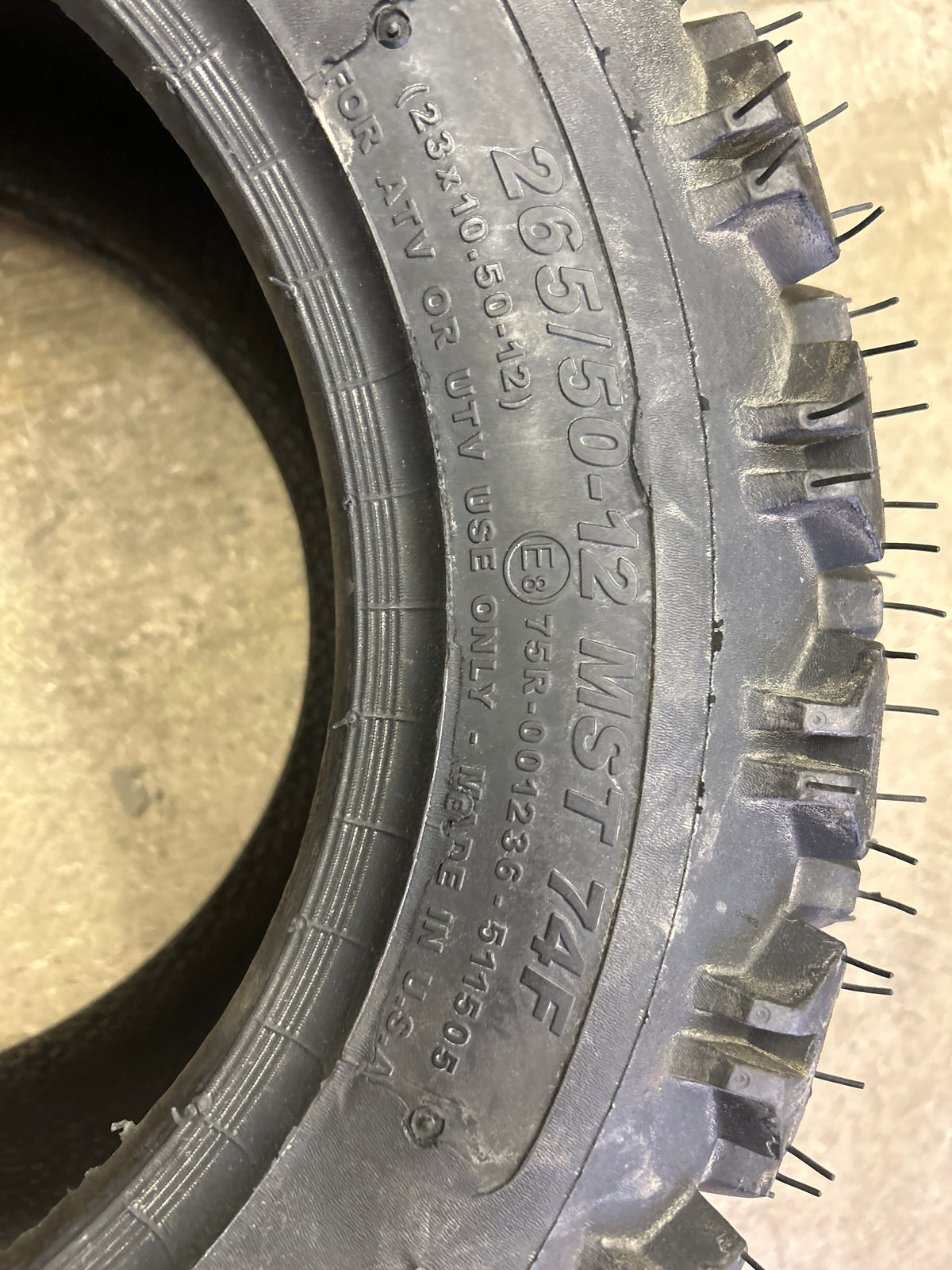 CARLSTAR ALL TRAIL BSW 265 50 12 74F 4PLY ATV/UTV TIRE 511505