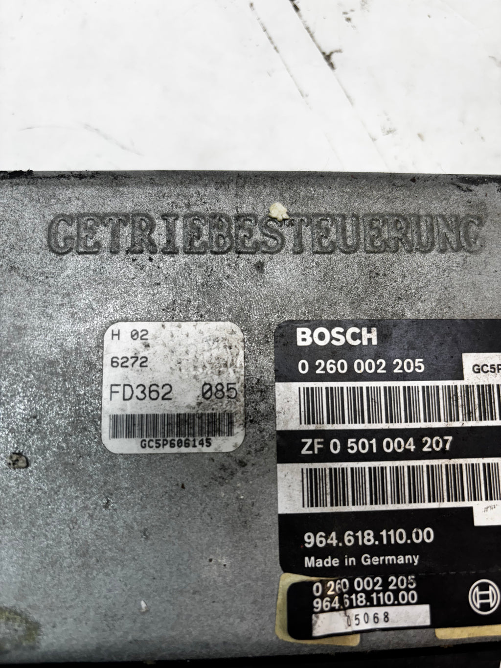 1994 PORCHE 911 964 TIPTRONIC TRANSMISSOIN CONTROL MODULE 96461811000