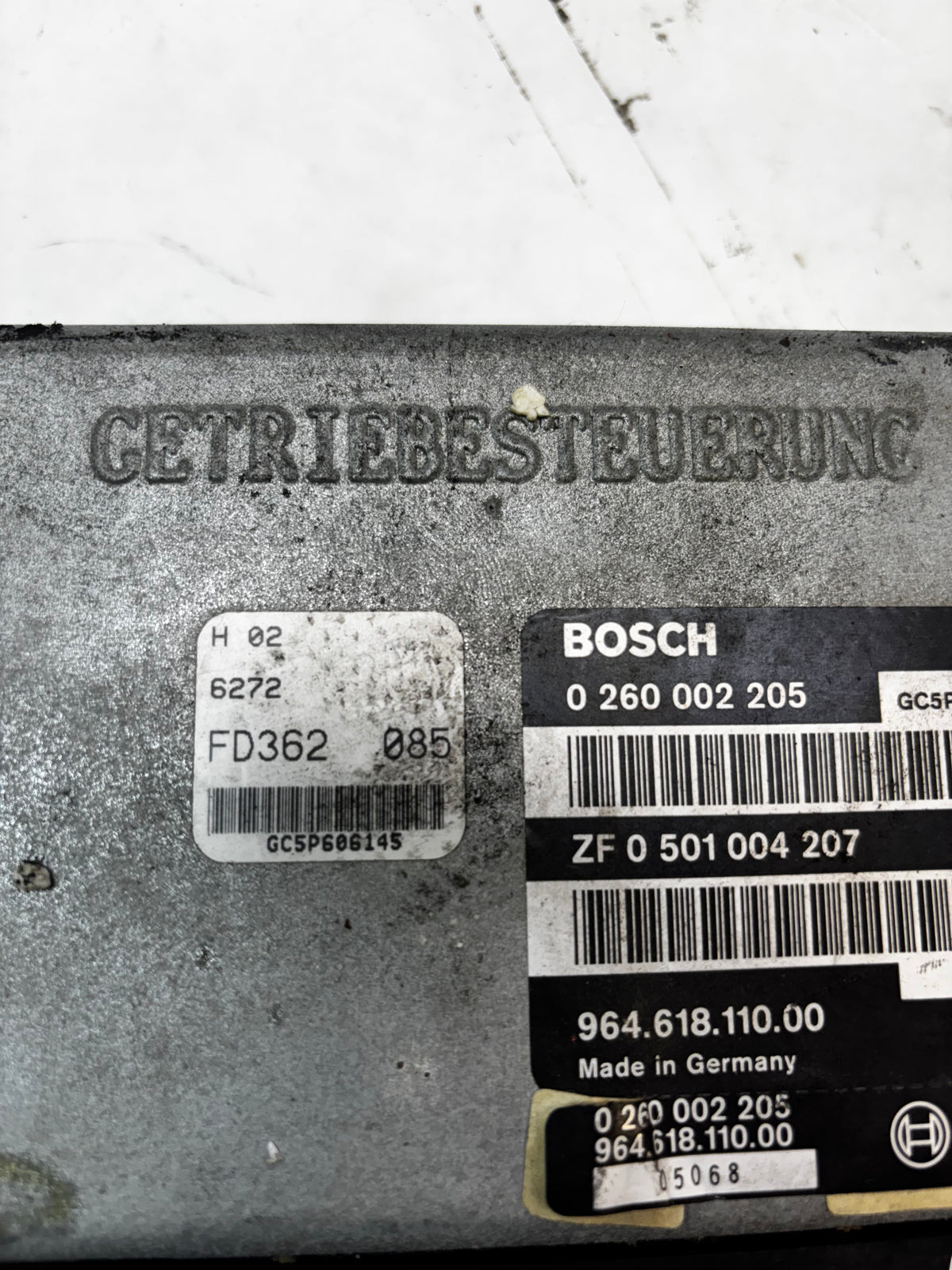 1994 PORCHE 911 964 TIPTRONIC TRANSMISSOIN CONTROL MODULE 96461811000