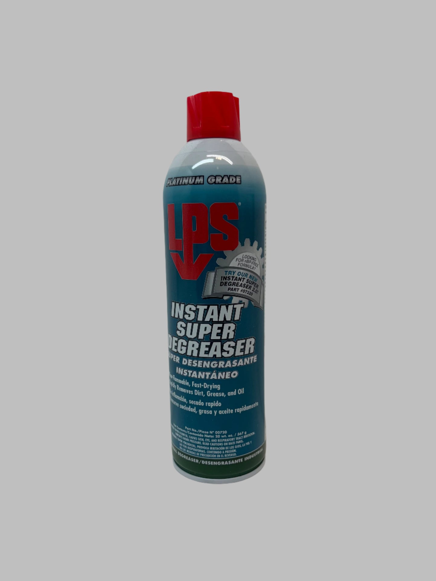 LPS DEGREASER SPRAY 20 OZ AEROSOL CAN 00720 7 PACK