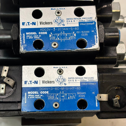 DAMAN HYDRAULIC SOLENOID VALVE ASSEMBLY WITH MANIFOLD DD03P042S