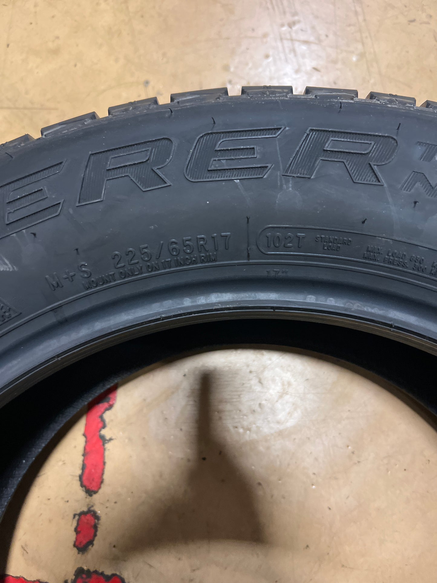 COOPER DISCOVERER TRUE NORTH BSW P 225 65 17 102T WINTER TIRE 166199004