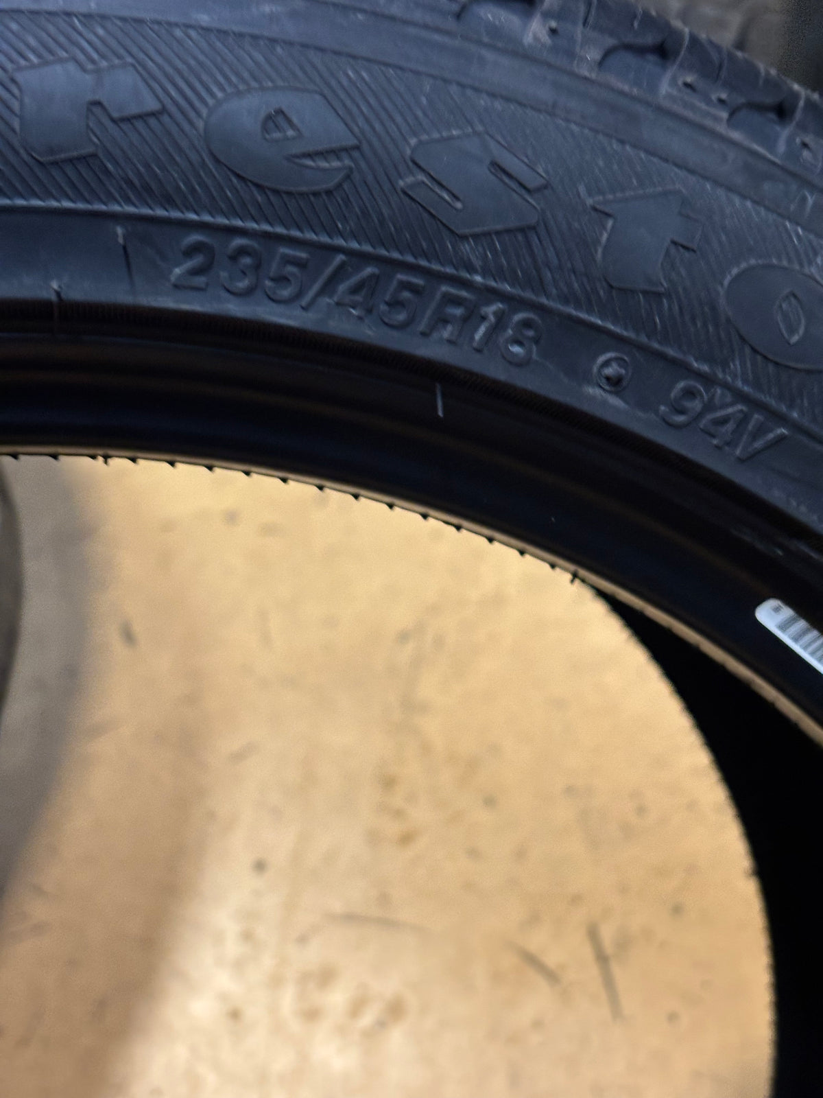 2 FIRESTONE ALL SEASON BSW P 235 45 18 94V TIRE 013745