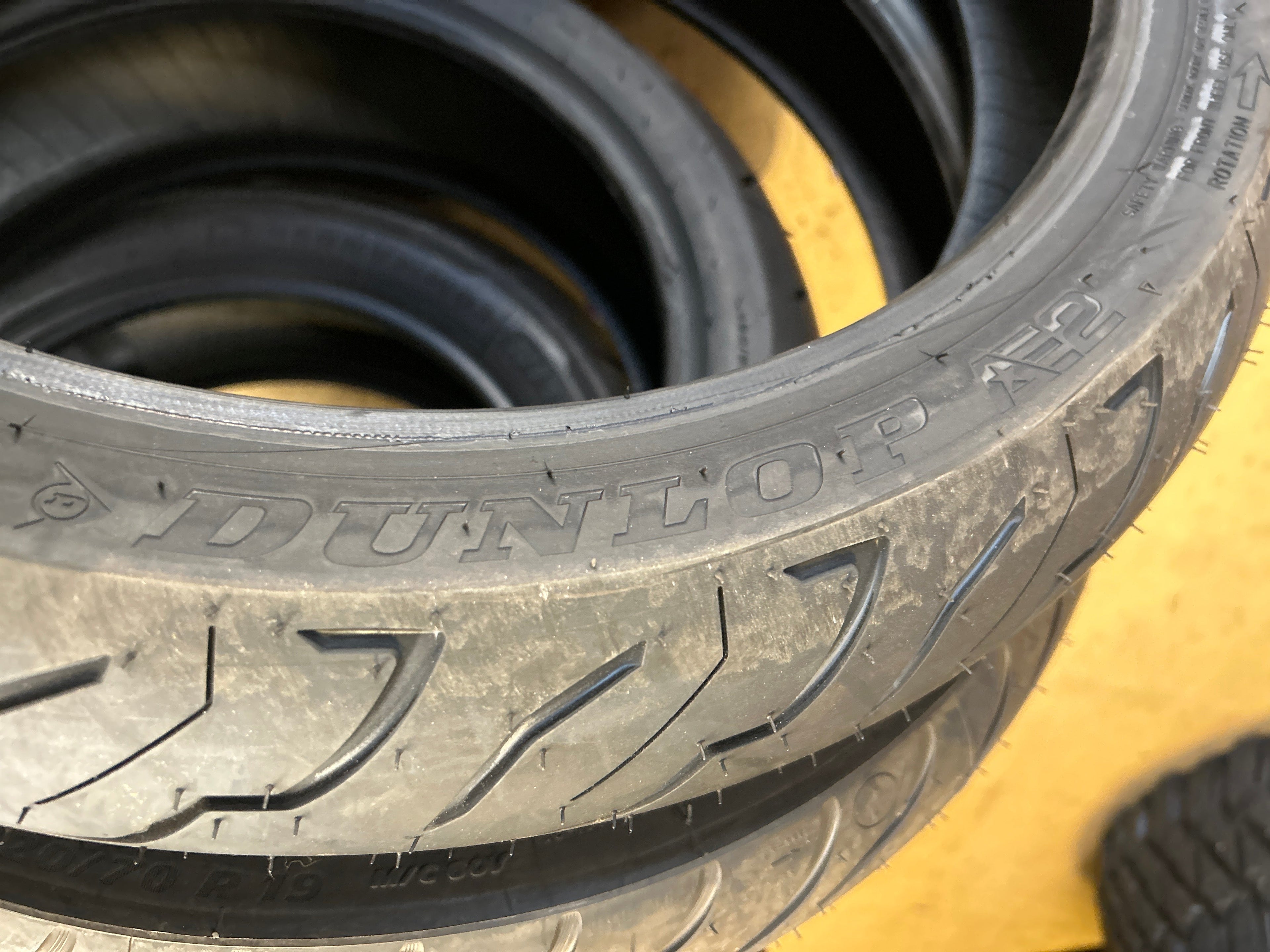 DUNLOP AE2 BSW 130 70 18 63H FRONT MOTORCYCLE TIRE 45252456