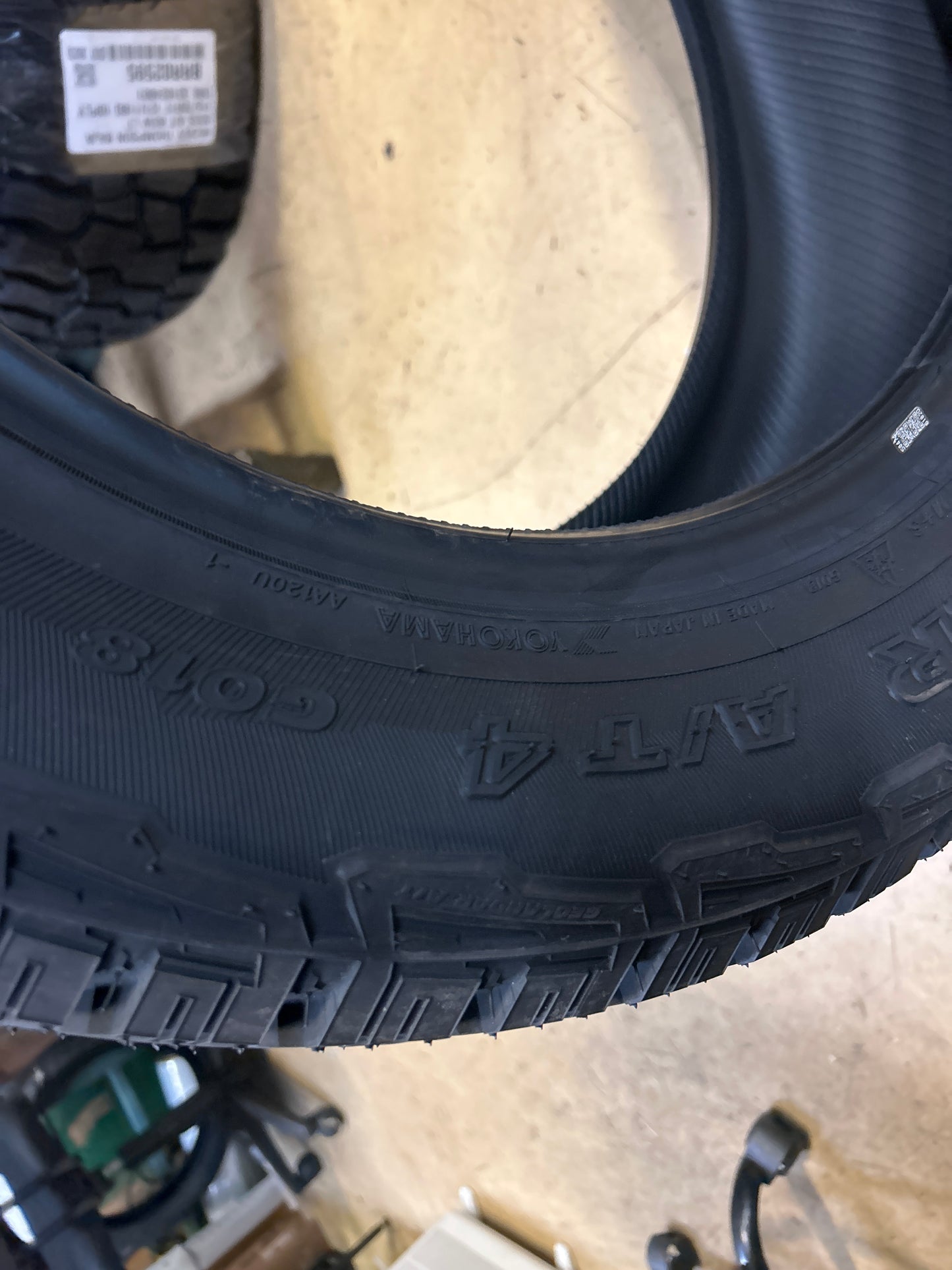 2 YOKOHAMA GEOLANDAR A/T4 G018 BSW P 265 55 19 109H ALL TERRAIN TIRE 110101931