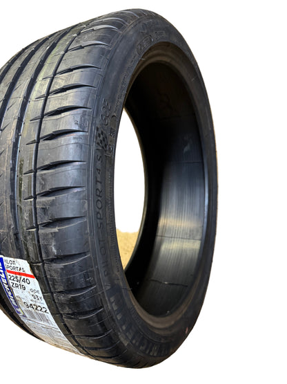MICHELIN PILOT SPORT 4S BSW P 225 40 19 93Y XL SUMMER TIRE 91762