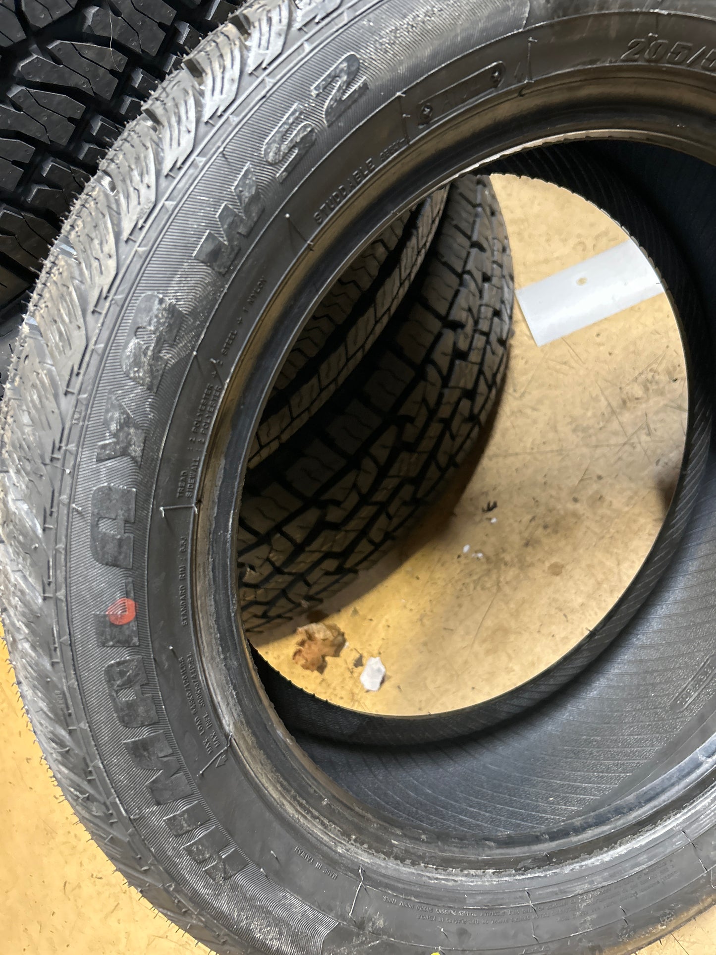 NOS 2 FEDERAL HIMALAYA WS2 BSW P 205 50 16 87H WINTER TIRE 870J6A