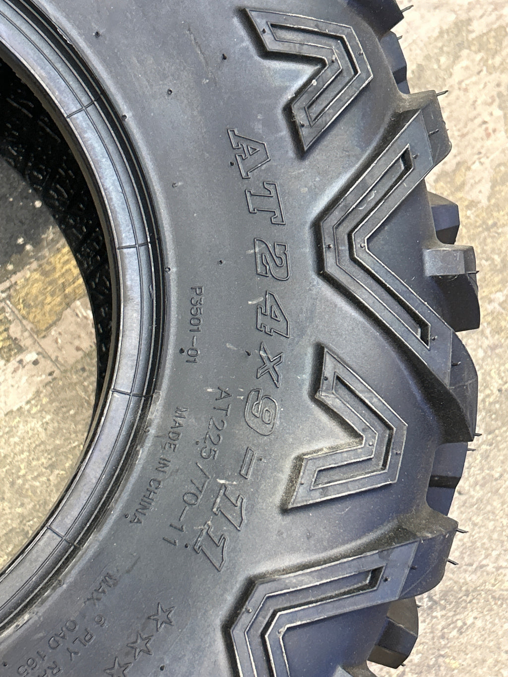 WANDA P3501 BSW AT 24 9 11 45F 6PLY ATV/UTV TIRE WP350124911