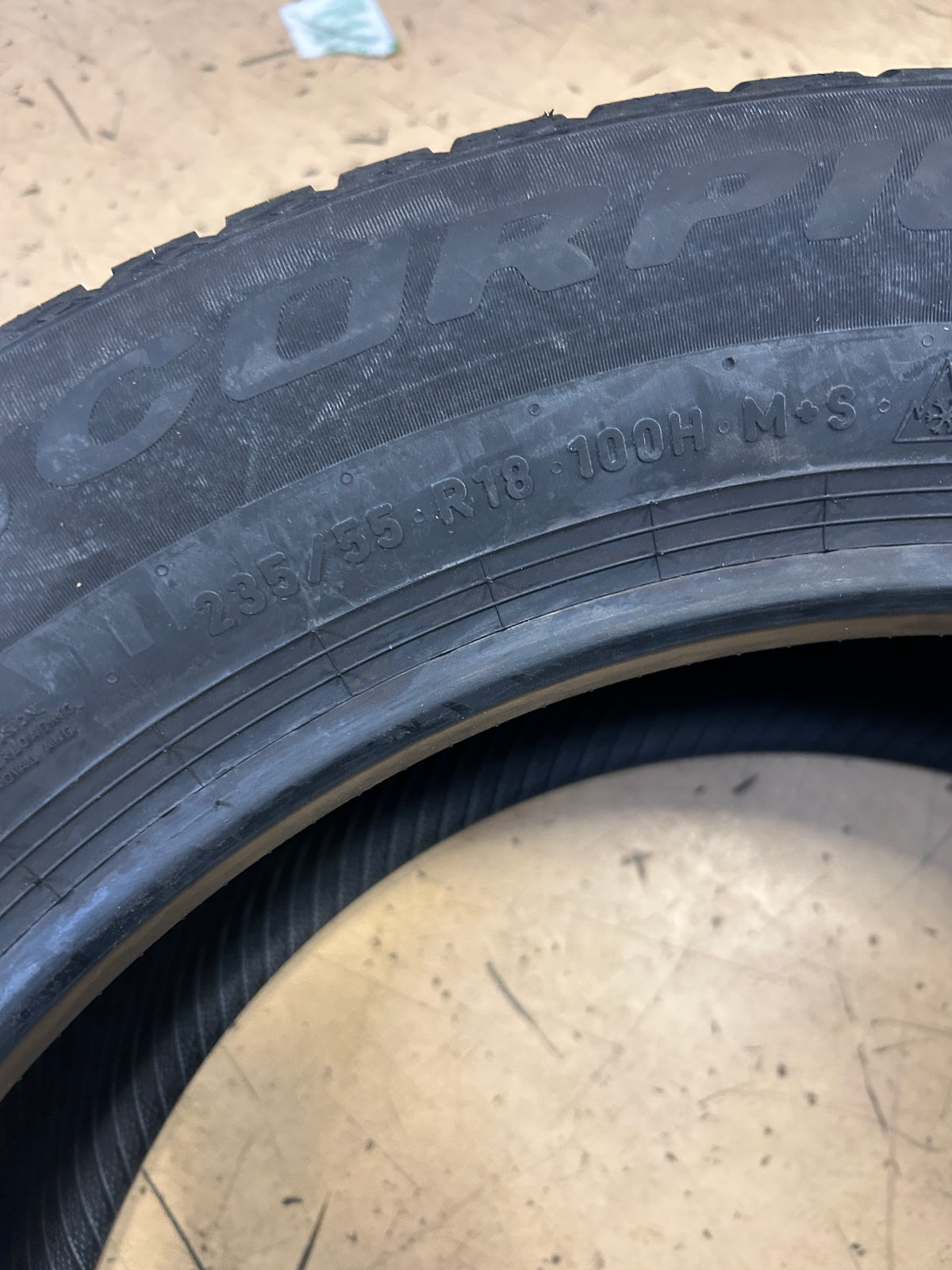 2 PIRELLI SCORPION WEATHERACTIVE BSW P 235 55 18 100H ALL SEASON TIRE 4163000