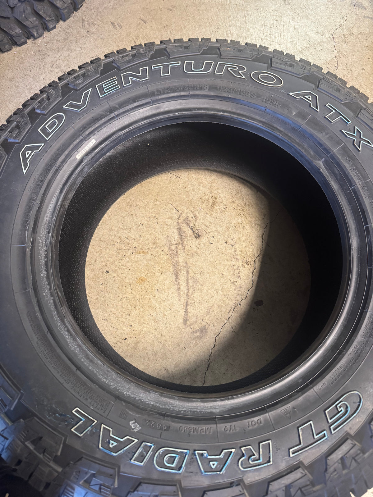 GT RADIAL ADVENTURO ATX OWL LT 275 65 18 123/120S 10PLY ALL TERRAIN TIRE AS159