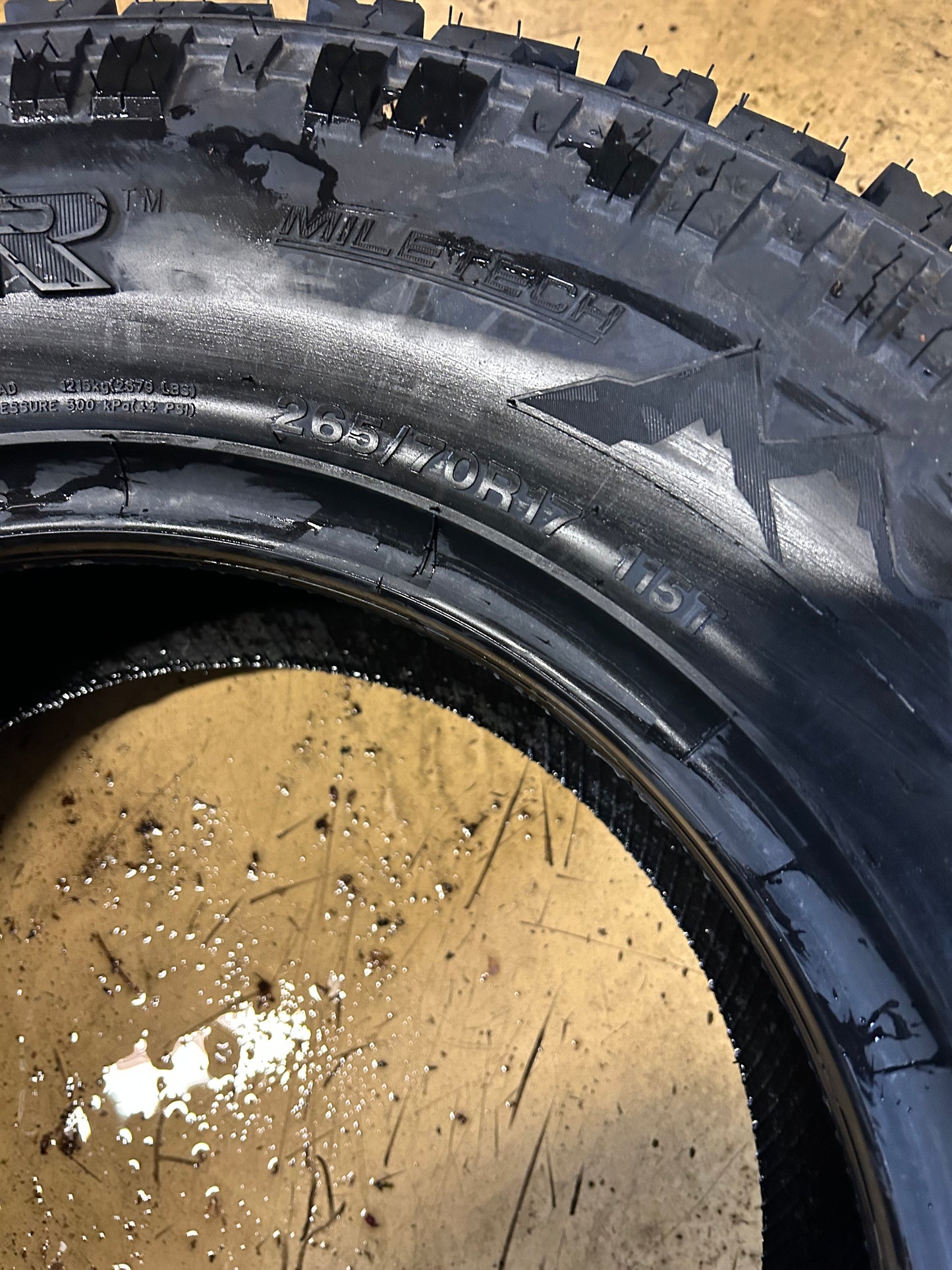 MILESTAR PATAGONIA X/T BSW P 265 70 17 115T RUGGED TIRE 24689219