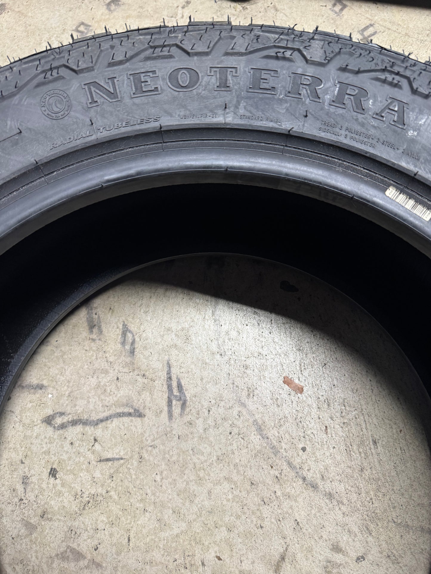 NEOTERRA NEOMAX-RT BSW LT 265 60 20 121/118Q 10PLY RUGGED TERRAIN TIRE 6959613731204