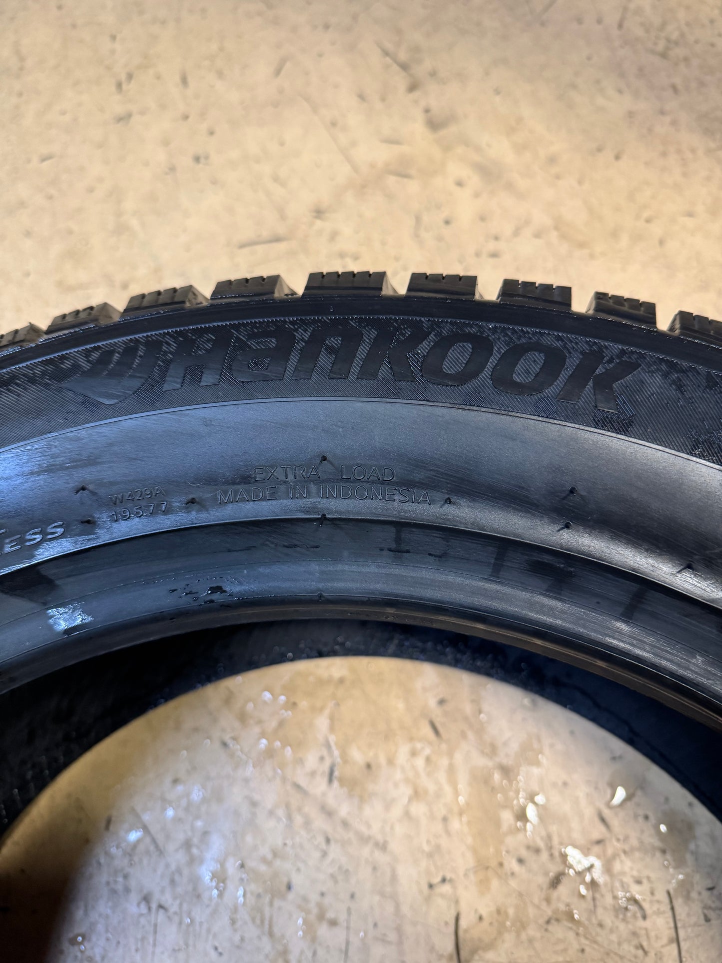 HANKOOK WINTER I PIKE X BSW P 225 55 18 102T XL WINTER TIRE 1026046