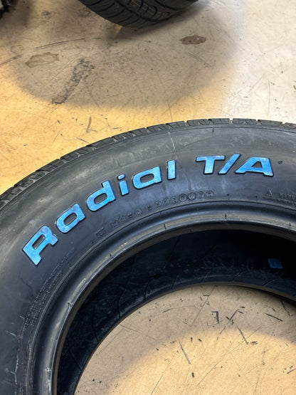 BFGOODRICH RADIAL T/A RWL P 255 70 15 108S SL ALL SEASON TIRE 078685