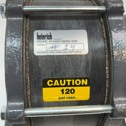 HEINRICH PRODUCTION BENCH VISE MODEL 14