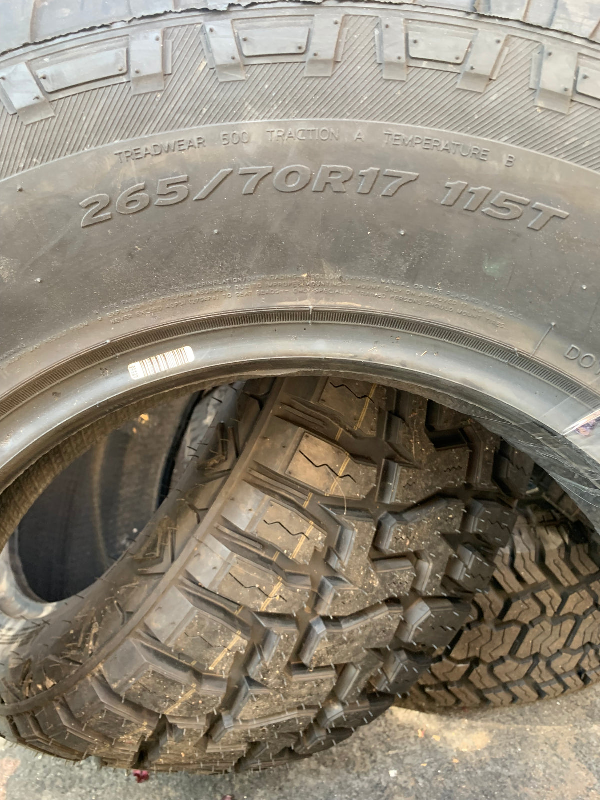 PATHFINDER ALL TERRAIN OWL P 265 70 17 115T ALL TERRAIN TIRE 2657017