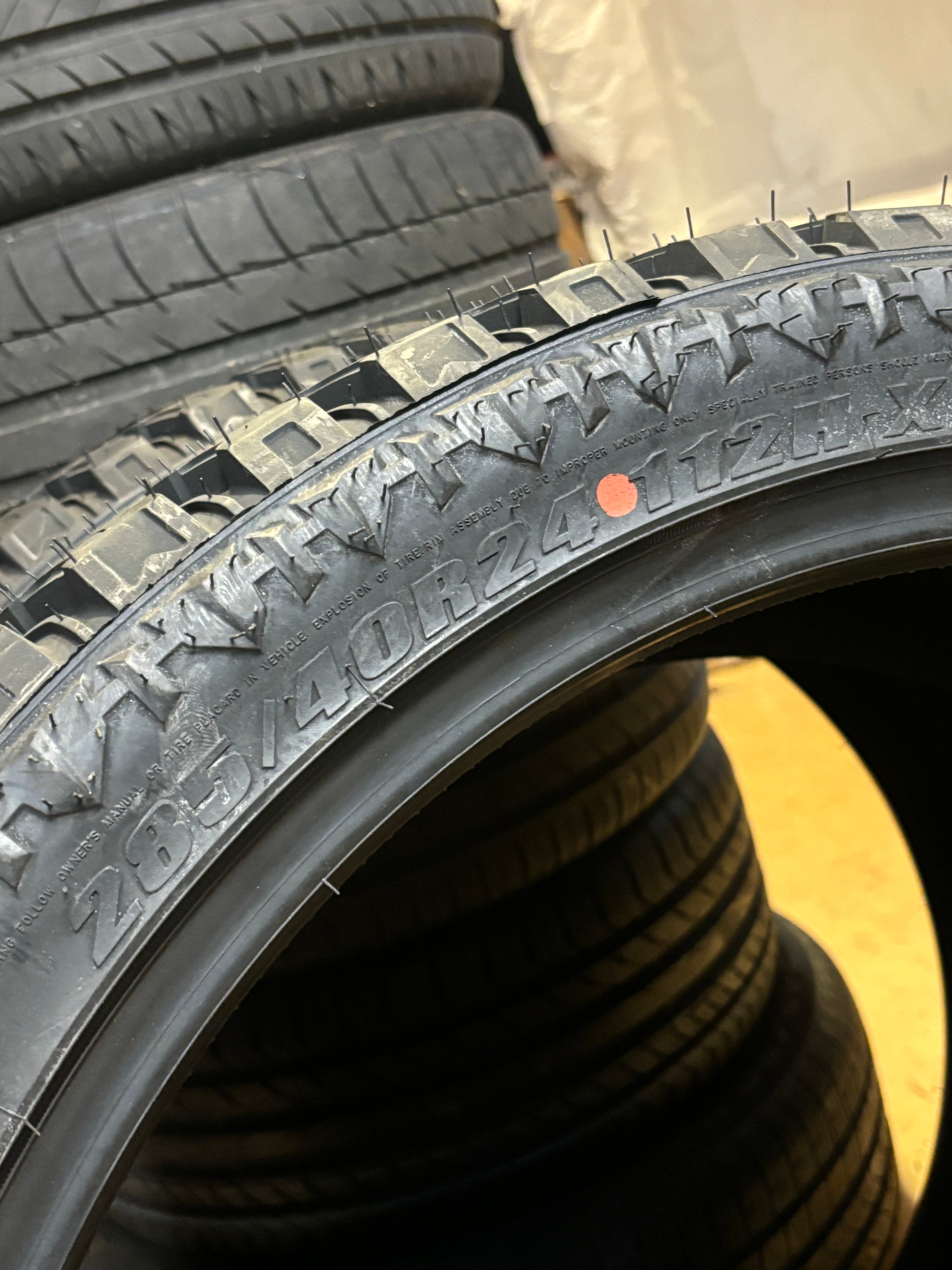 (KSL ONLY) 4 ATTURO TRAIL BLADE X/T BSW P 285 40 24 112H XL RUGGED TERRAIN TIRES TBXTHCNR3PA