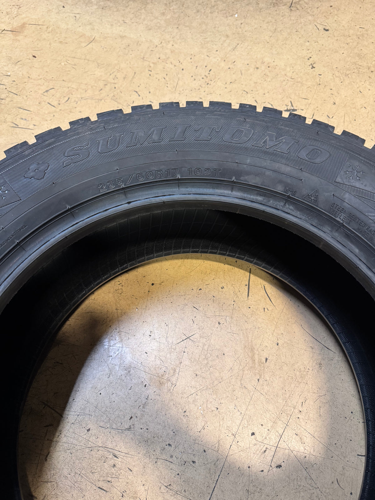 SUMITOMO ICE EDGE BSW P 235 60 17 102T WINTER TIRE EDG07