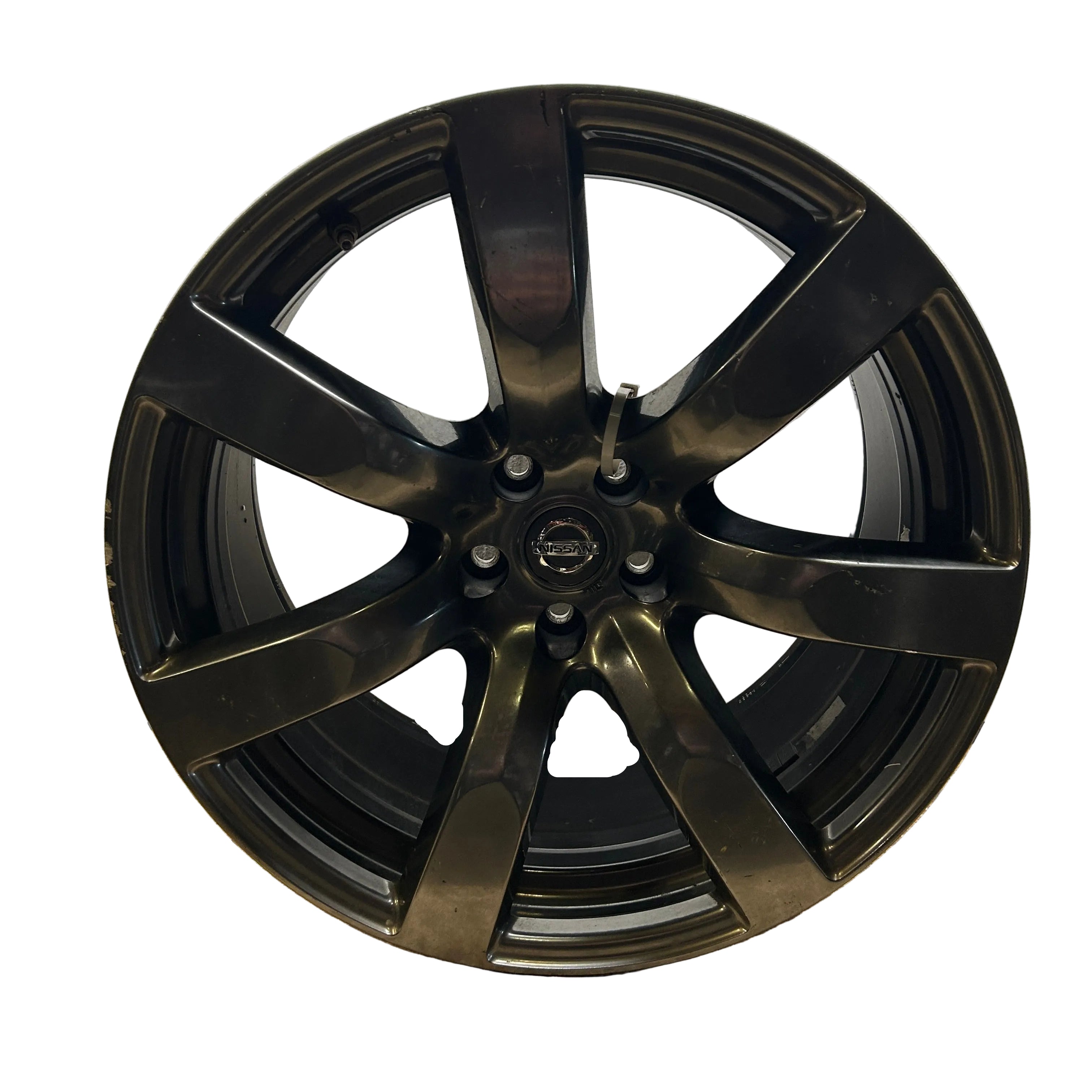 USED GENUINE NISSAN R35 GT-R FORGED RAYS REAR WHEEL 20X10.5 ET25