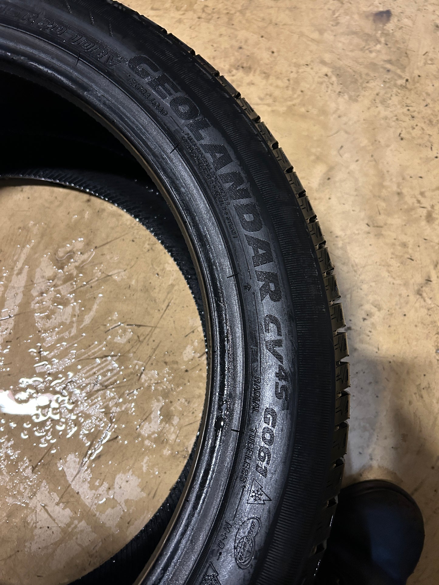 YOKOHAMA GEOLANDAR CV 4S BSW P 265 45 20 108V XL ALL WEATHER TIRE 110156133