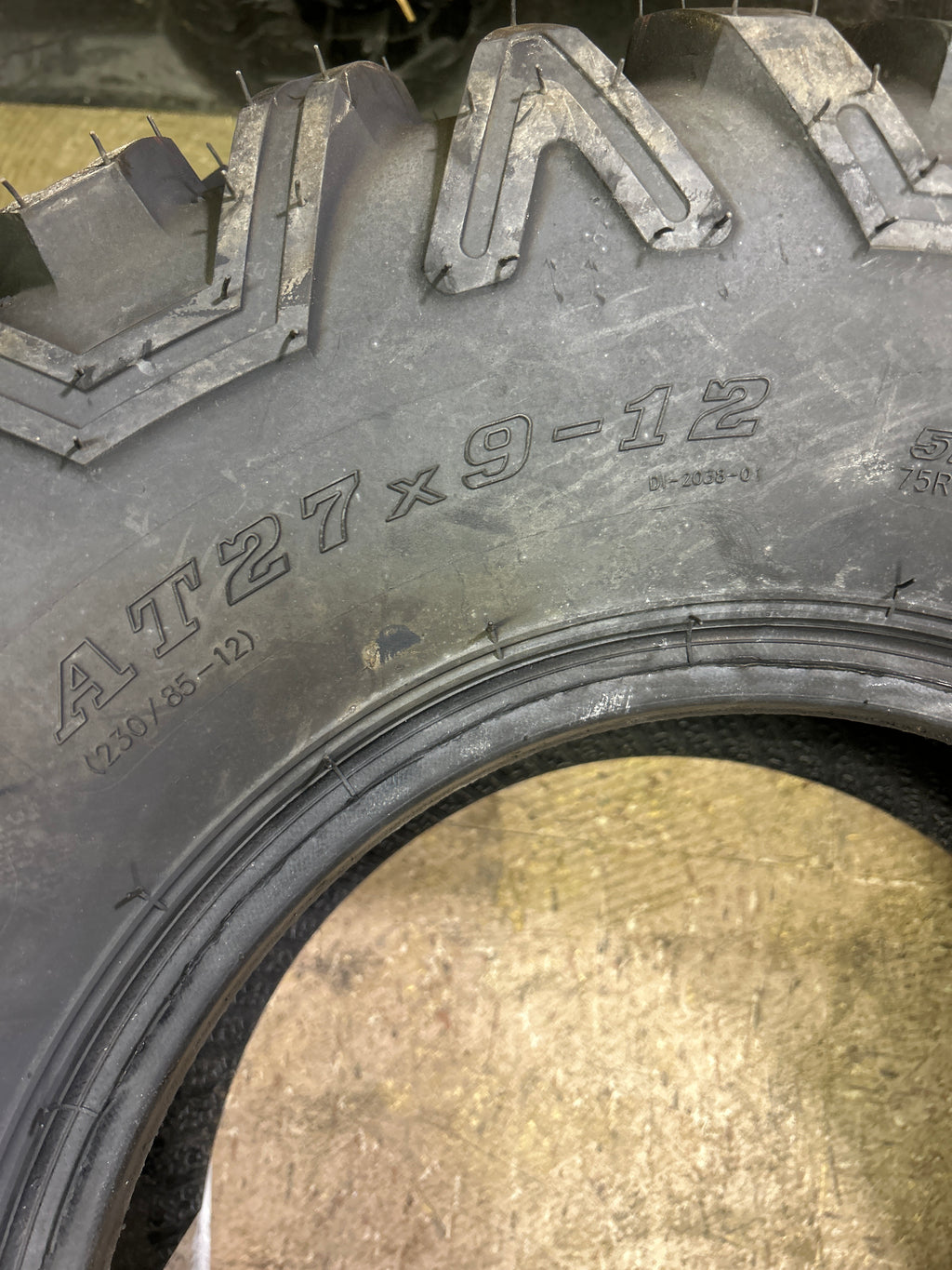DURO DI2038 POWERGRIP II BSW  27 9 12 52N 6 PLY ATV/UTV TIRE 31203812279CAT