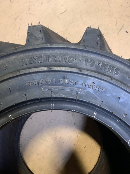 GALAXY SUPER TRENCHER I-3 BSW AT 26 12 12 8 PLY ATV/UTV TIRE 160088