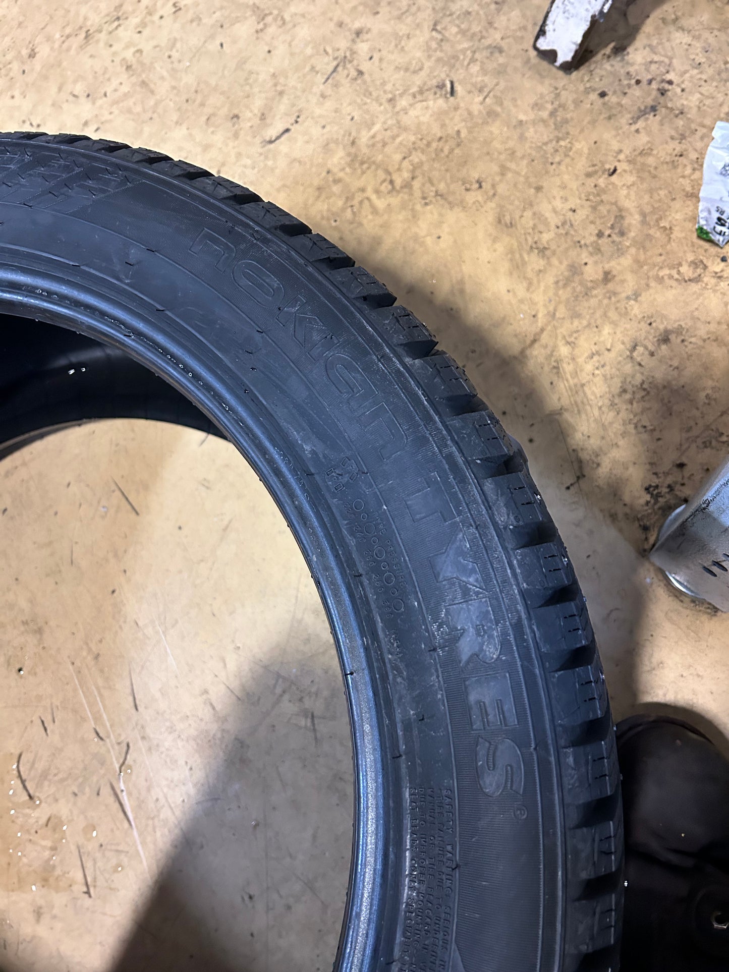 4 NOKIAN HAKKAPELIITTA 10 STUDDED BSW P 245 45 19 102T XL WINTER TIRE TS32455