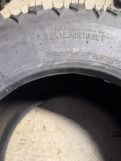 INTERCO RADIAL TRXUS M/T BSW LT 35 12.5 16.5 10PLY MUD TERRAIN TIRE RXM14R
