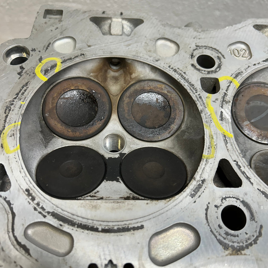 PORSCHE 911 11-16 CARRERA S 4S GTS RIGHT CYLINDER HEAD 9A1 104 112 8R