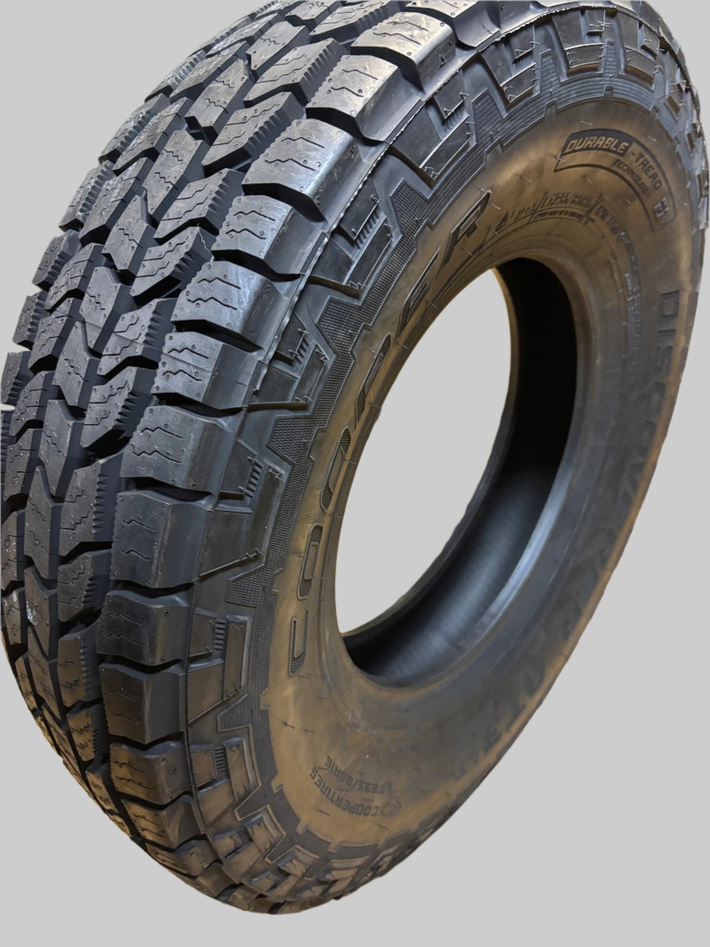 COOPER DISCOVERER AT3 LT BSW LT 235 85 16 120/116R LRE 10 PLY ALL TERRAIN TIRE 90000032592