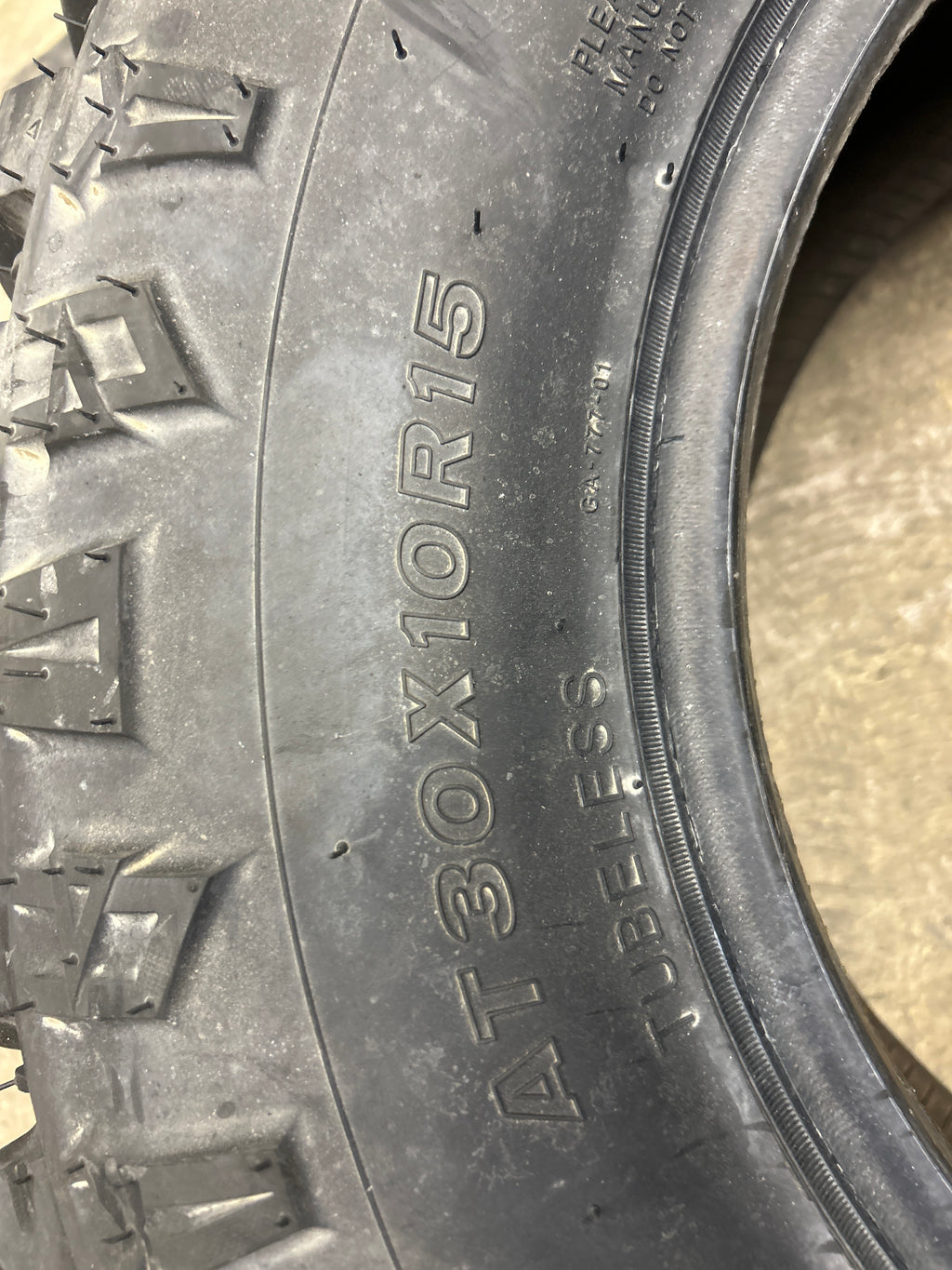 GBC PARALLAX BSW AT 30 10 15 10PLY ATV/UTV TIRE AE153010PX