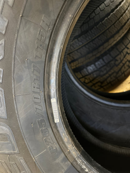 NOS 2 FEDERAL COURAGIA XUV BSW P 265 70 17 115H HIGHWAY TIRE 67FF7A