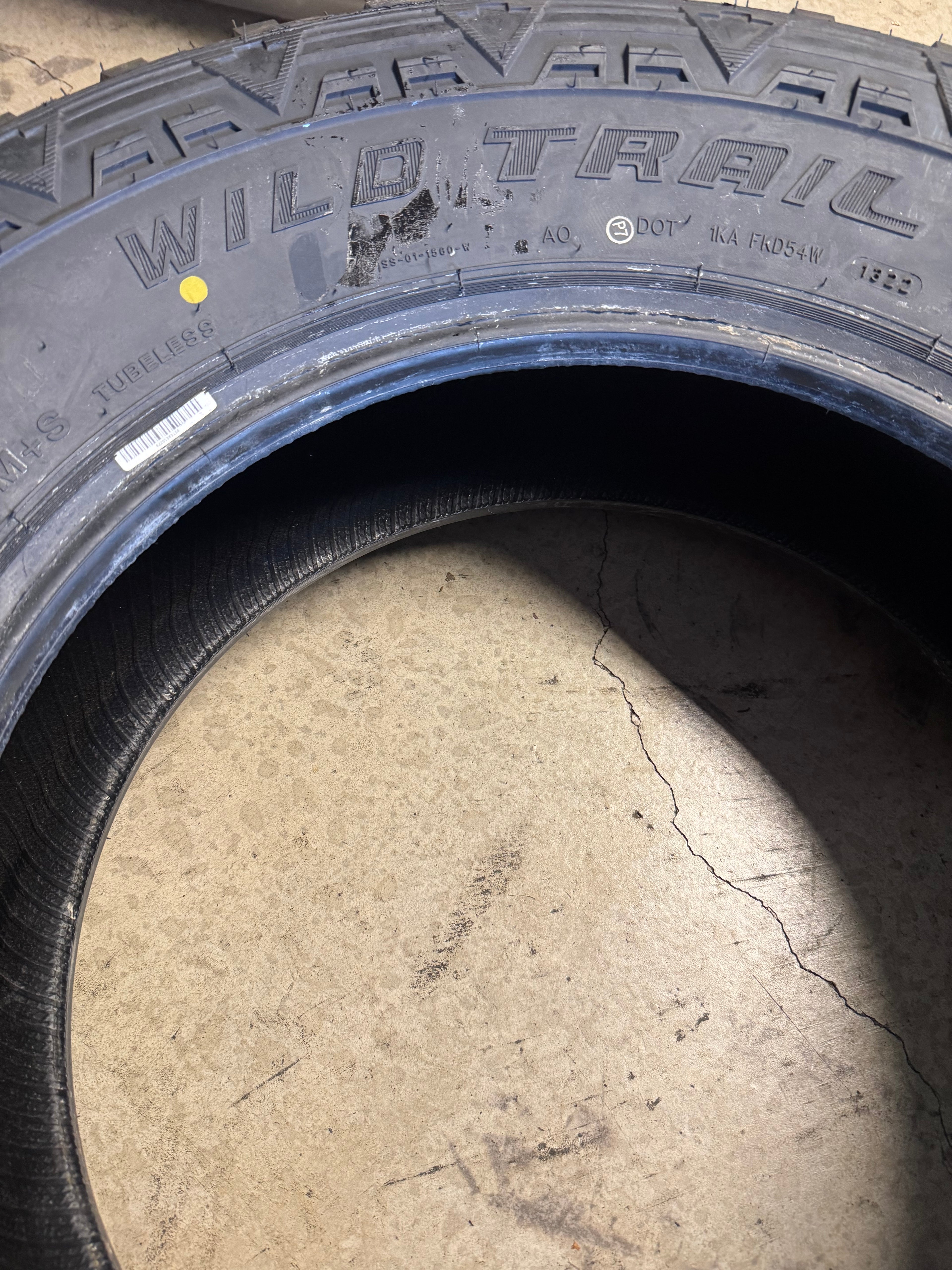 WILD TRAIL CTX BSW LT 275 60 18 122Q 10PLY ALL TERRAIN TIRE WCX40