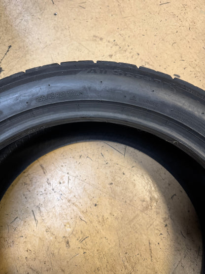 2 BFGOODRICH ADVANTAGE CONTROL BSW P 255 45 20 101W ALL SEASON TIRE 01805