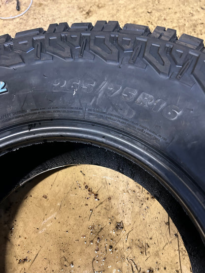 FORTUNE TORMENTA A/T2 OWL P 265 75 16 116T ALL TERRAIN TIRE 3123030533