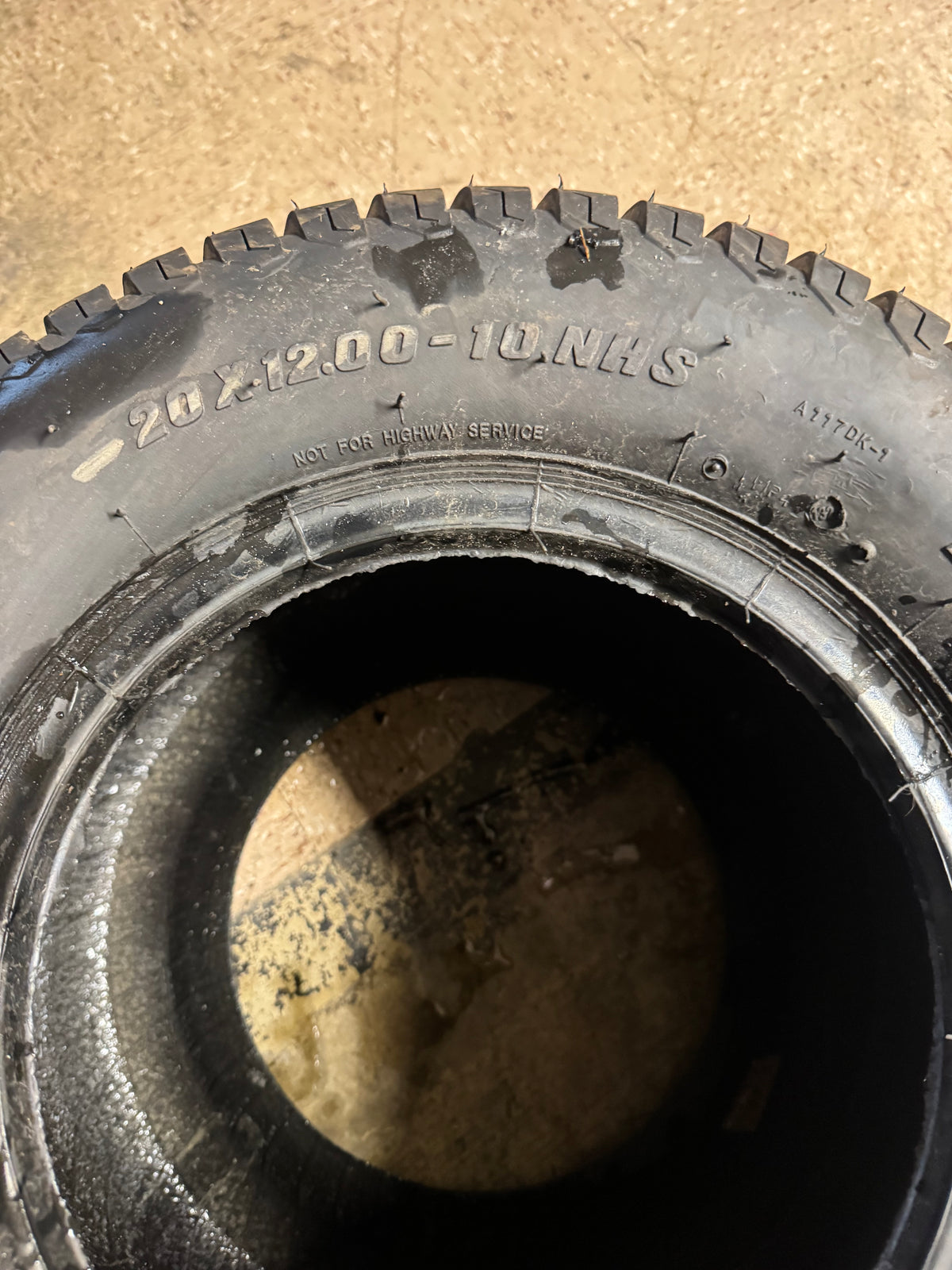 CARLSTAR TURF MASTER BSW 20 12 10 4PLY ATV/UTV TIRE 511257