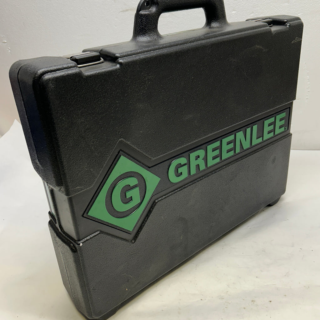 GREENLEE 7 TON BATTERY POWERED HYDRAULIC KNOCKOUT DRIVER MISSING DIES  LS50L11A