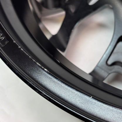 FUEL UTV ALUMINUM RIM D778 RUNNER UTV 18X7 5X156 ET13 GLOSS BLACK MILLED CANDY BLUE FINISH